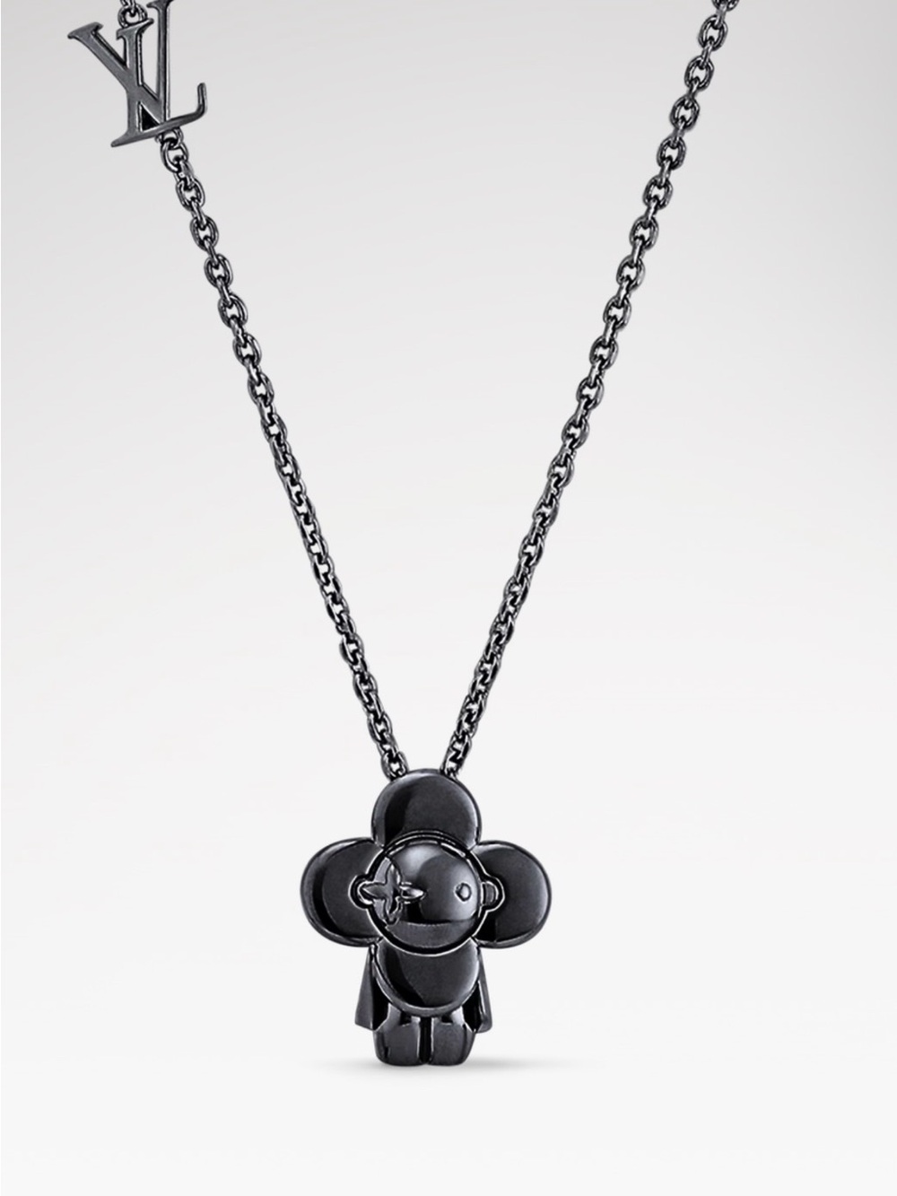 🖤 🆕 Black LV Vivienne Pendant Necklace 🖤 unisex 🚻